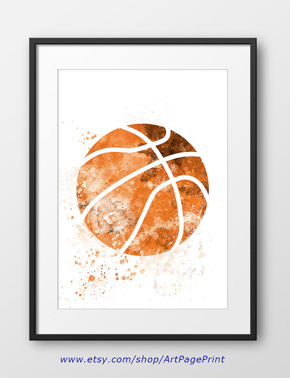 570x744 Basketball Print, Sport Wall Art, Sport, Basketball Nursery Decor