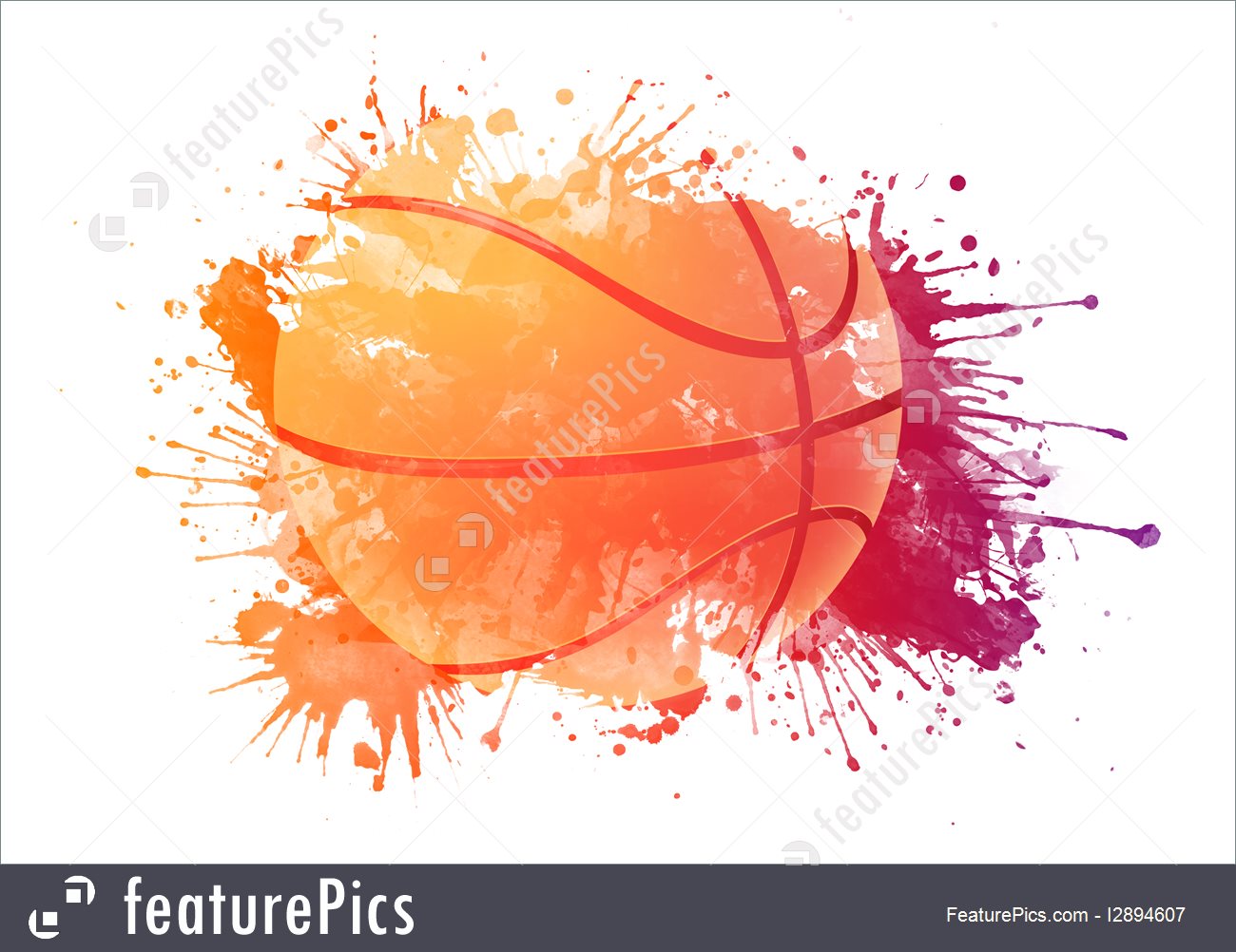 1300x1002 Illustration Of Basketball Ball