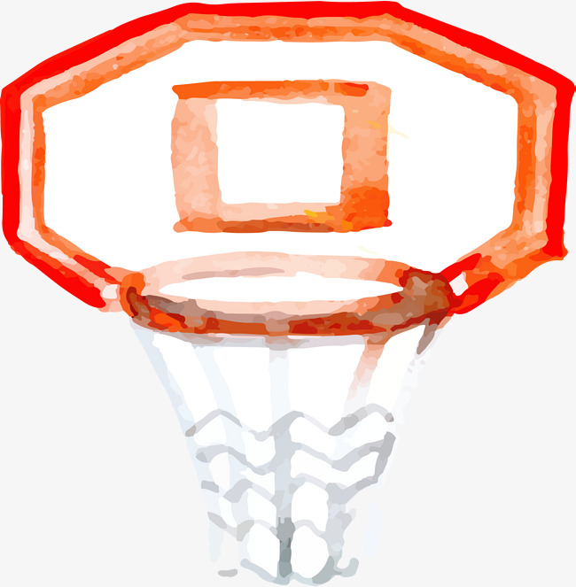 650x663 Watercolor Style Basketball Box, Basketball Clipart, Basketball