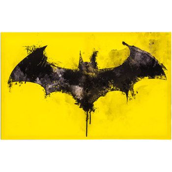 350x350 Batman Logo Watercolor Canvas Wall Art My Little Prince