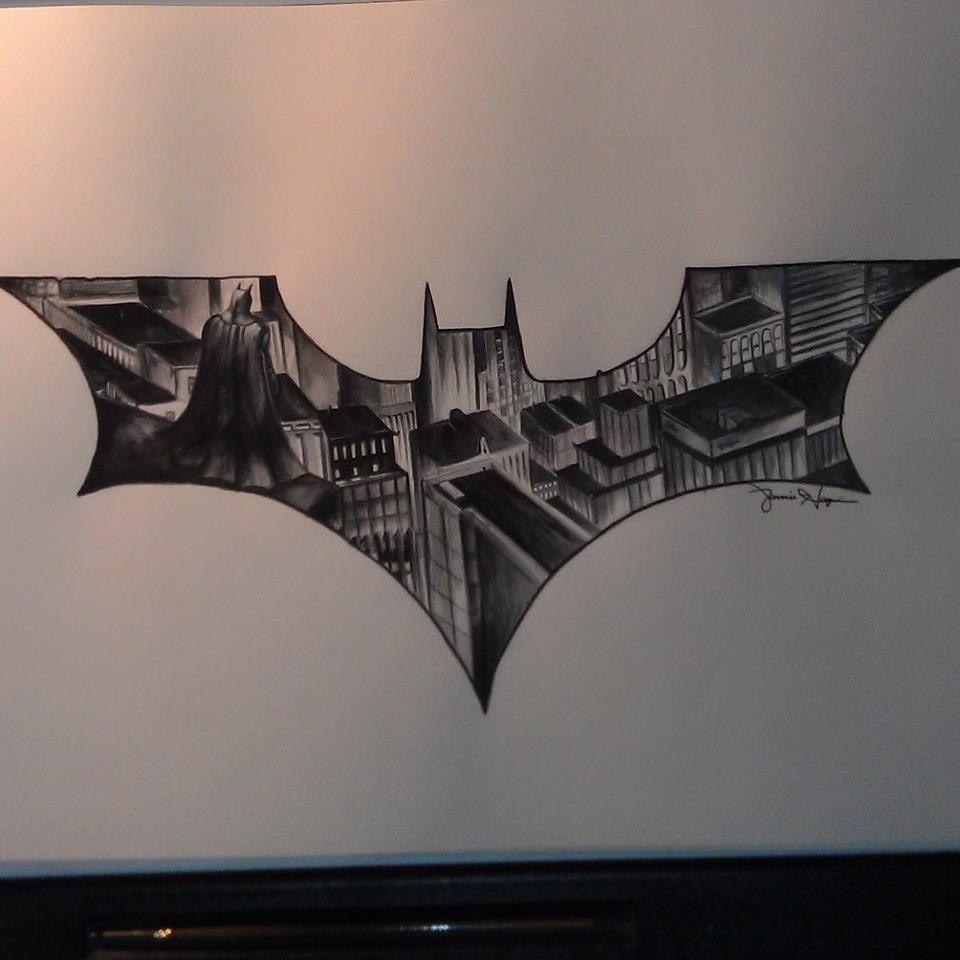 960x960 Batman Bat A Rang (Watercolor). Repost From Rdrawing Comicbookart