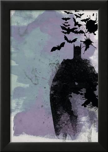 347x488 Batman Watercolor Prints By Anna Malkin