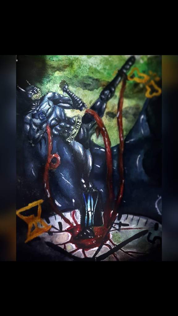 576x1024 My New Batman Watercolor Painting Old Age Is Your Greatest Enemy