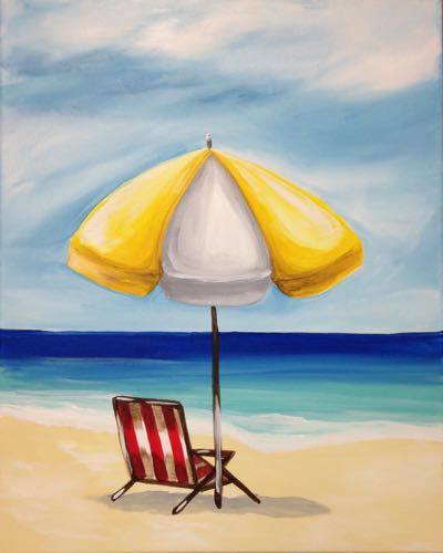 400x500 Beach Umbrella