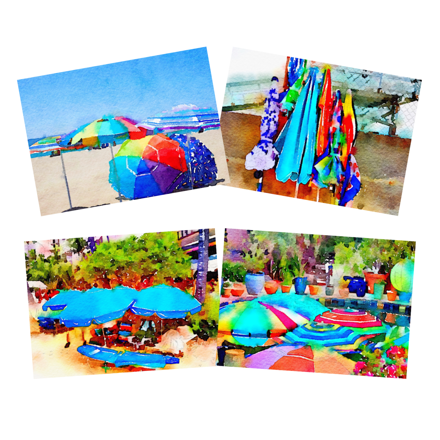 1440x1440 Beach Umbrella