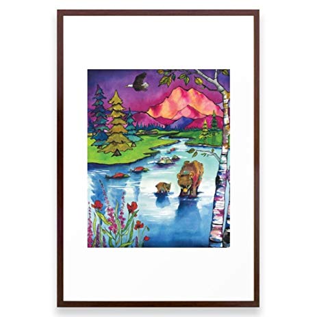 Bear Watercolor Painting