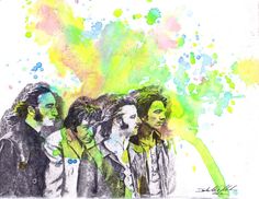 Beatles Watercolor