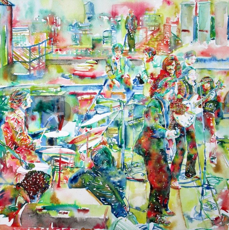 798x800 The Beatles Rooftop Concert