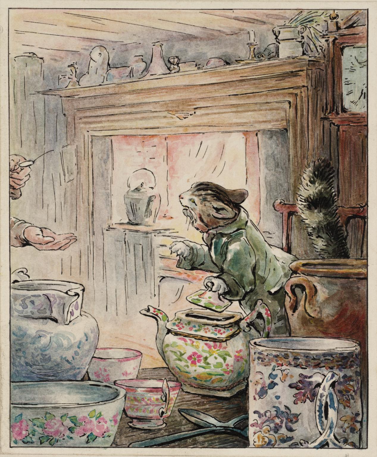 1267x1536 Where Is My Twist', Helen Beatrix Potter, C.1902 Tate