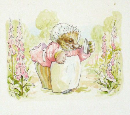 450x398 Peter Rabbit Jemima Watercolour