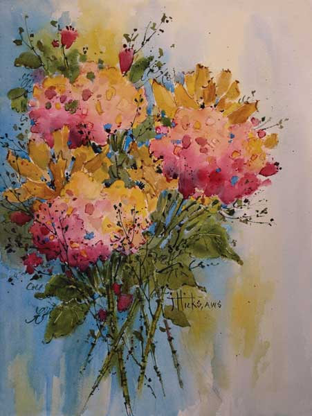 451x600 Artist Joyce Hicks, How To Paint Beautiful Watercolor Landscapes, Art