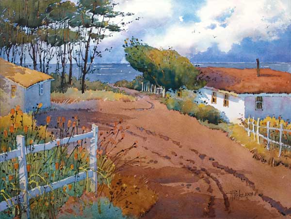 600x451 Artist Joyce Hicks, How To Paint Beautiful Watercolor Landscapes, Art