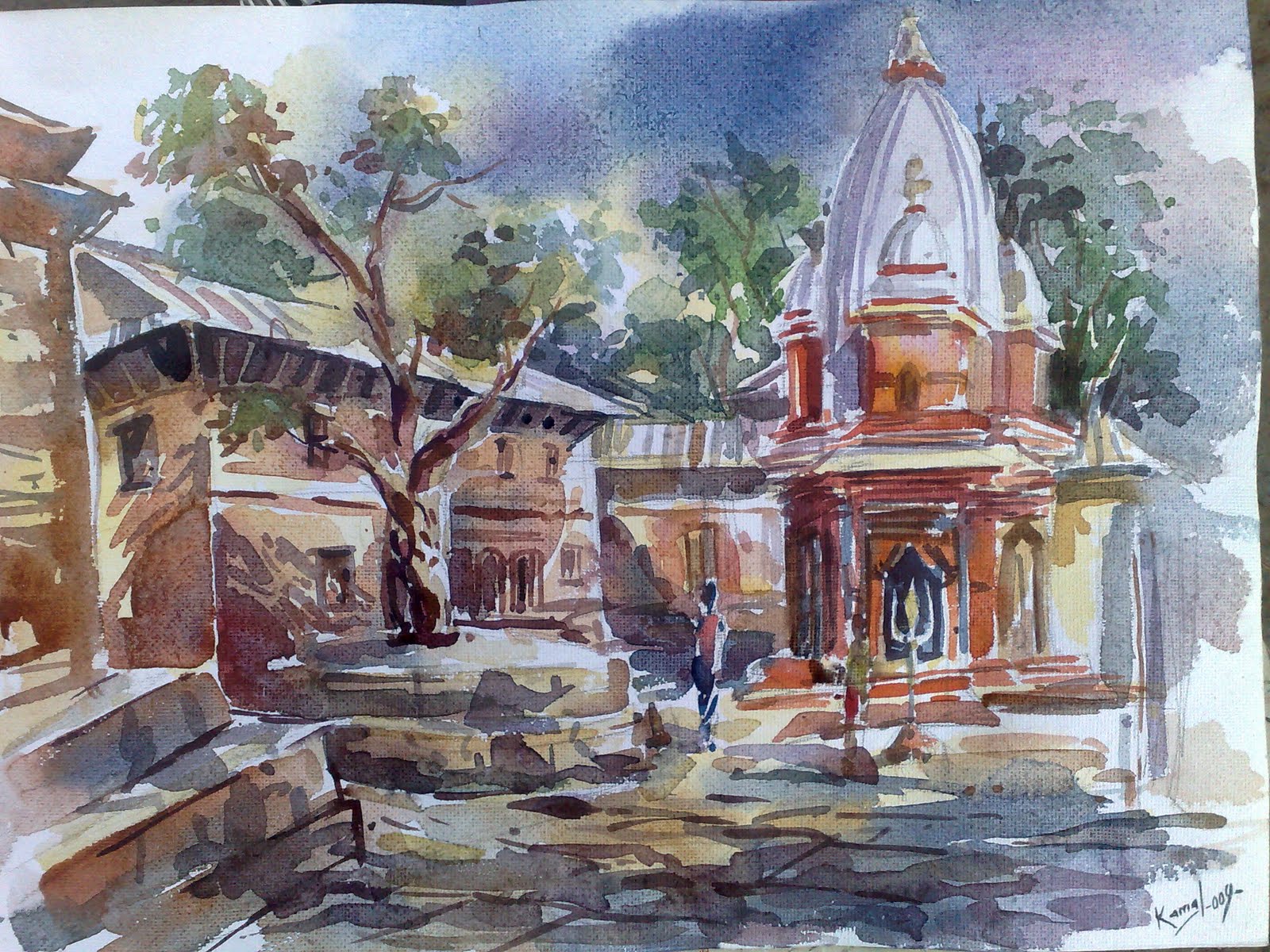 1600x1200 Watercolor Lalitkala Art Showcase