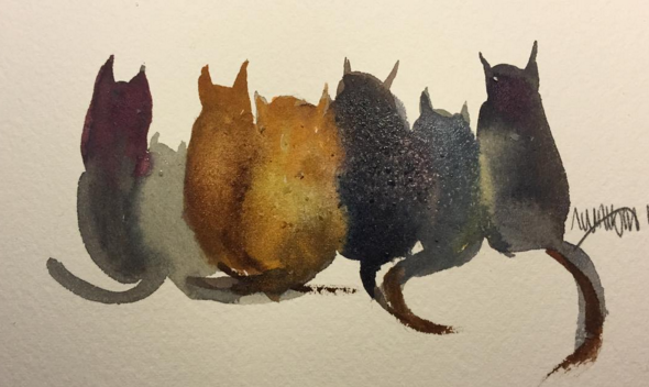 590x352 Beautiful Watercolor Painting