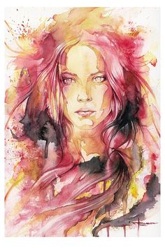 236x354 492 Best Z Watercolor Portrait Images In 2018