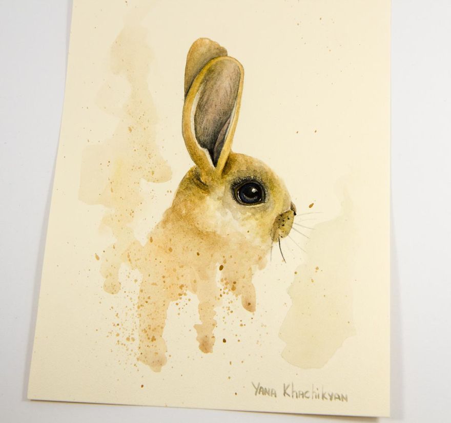 880x826 My First Watercolor Paintings Bored Panda