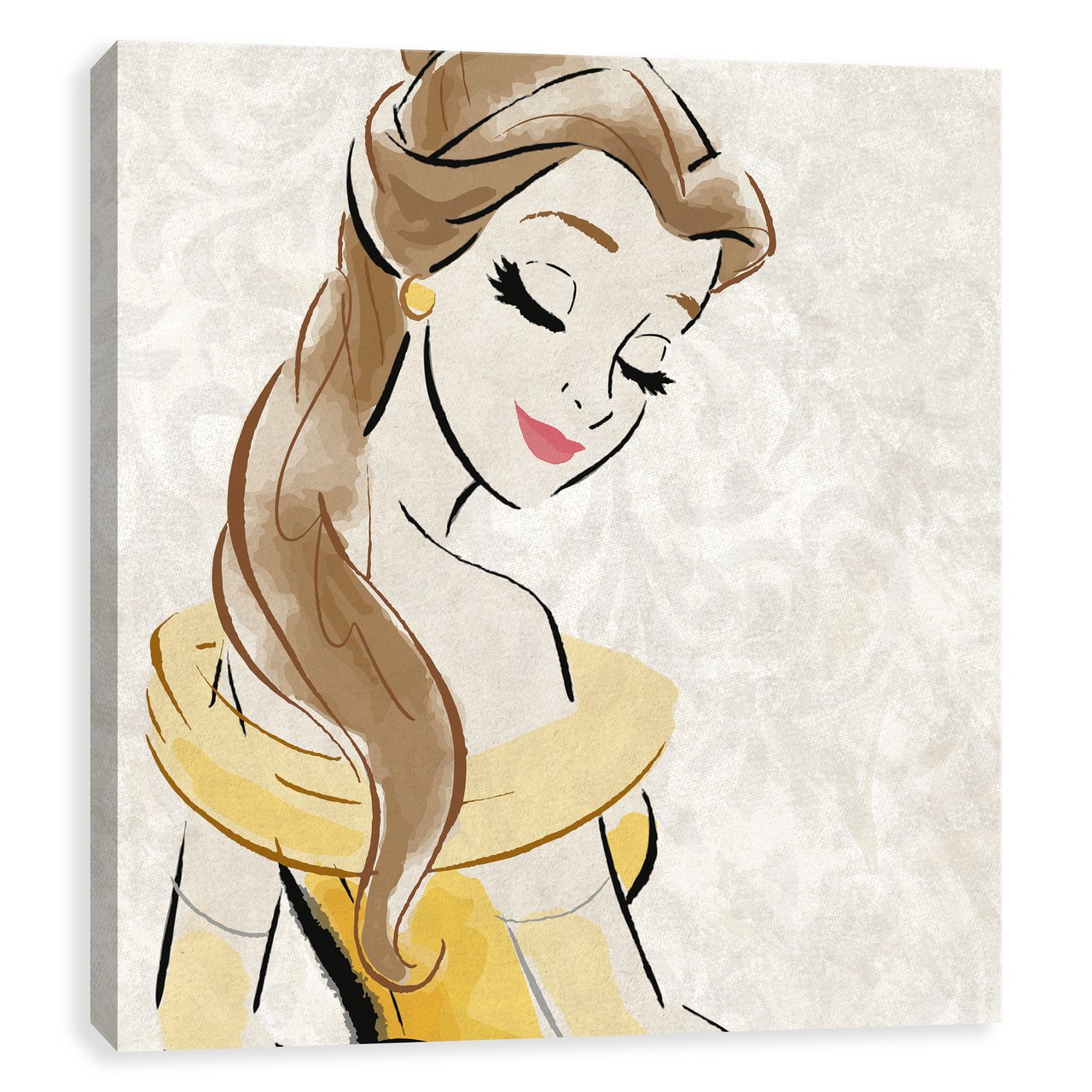 1280x1280 Belle Watercolor Square