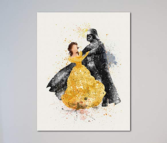 583x500 Star Wars Darth Vader And Belle Beauty And The Beast