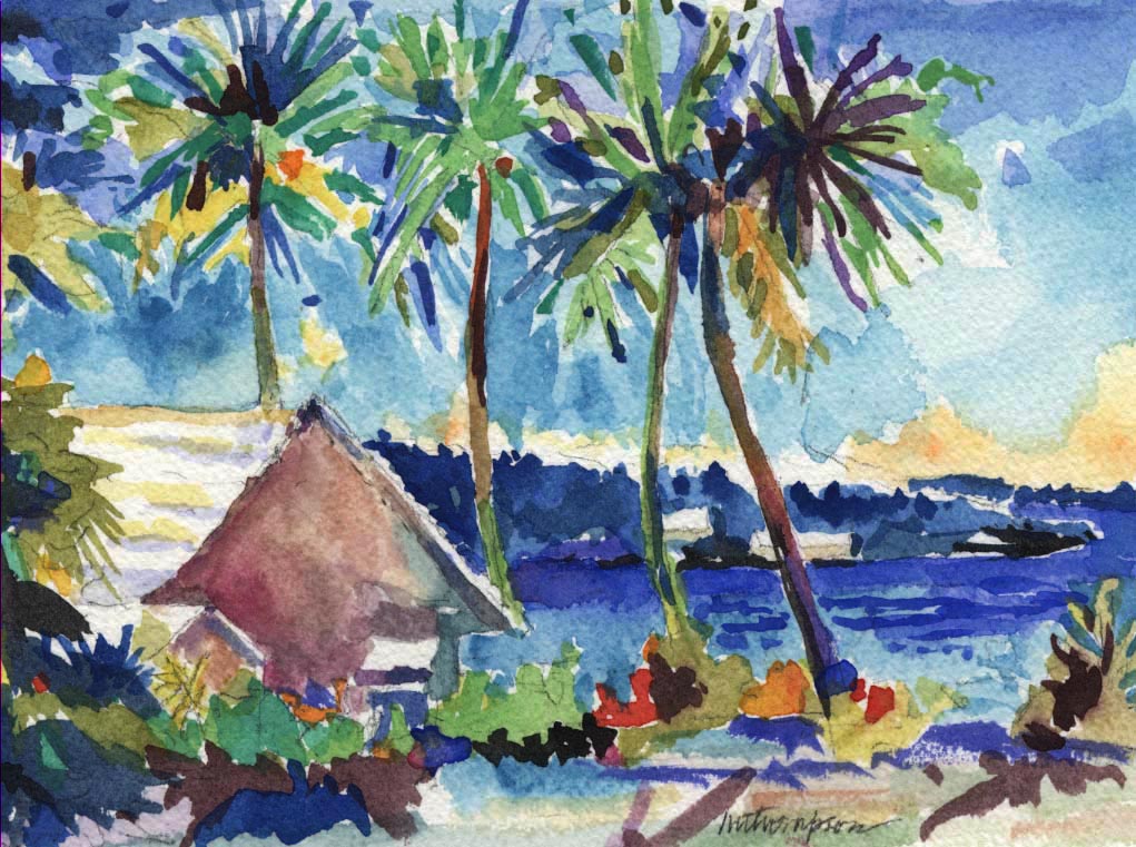 1021x761 Bermuda House By The Bay Margie Thompson, Mfa