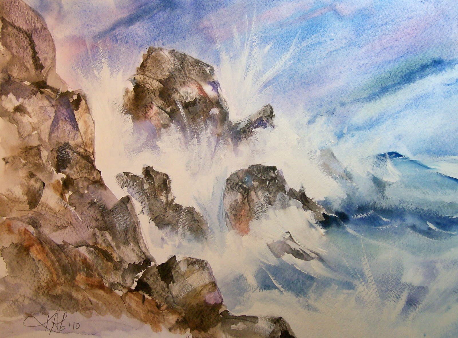 1600x1181 Brush Strokes White Watercolor Paint What Why When