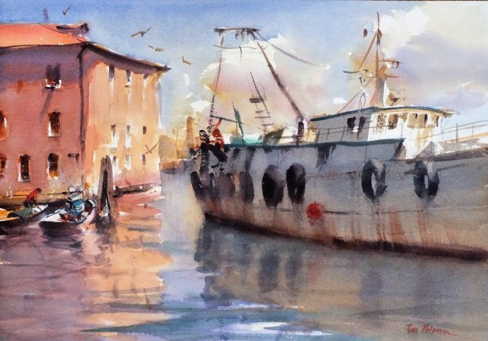 690x483 Landscape Watercolor Works Fo Australian Ross Paterson Best