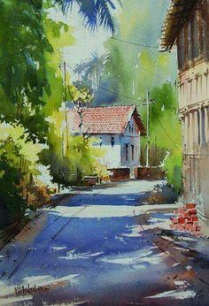 236x346 64 Best Watercolor Landscape Paintings Images In 2018