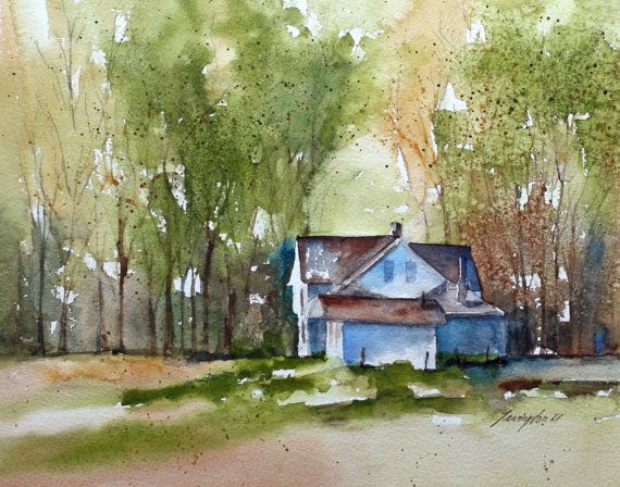 570x448 40 Best Watercolor Landscapes Images Water Colors