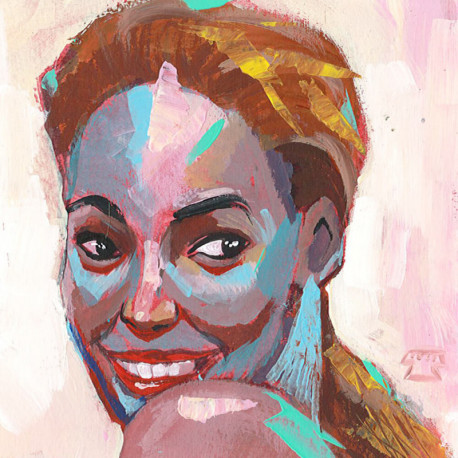 458x458 Unique Artwork From The Artist Yann Torrecillas, Portrait