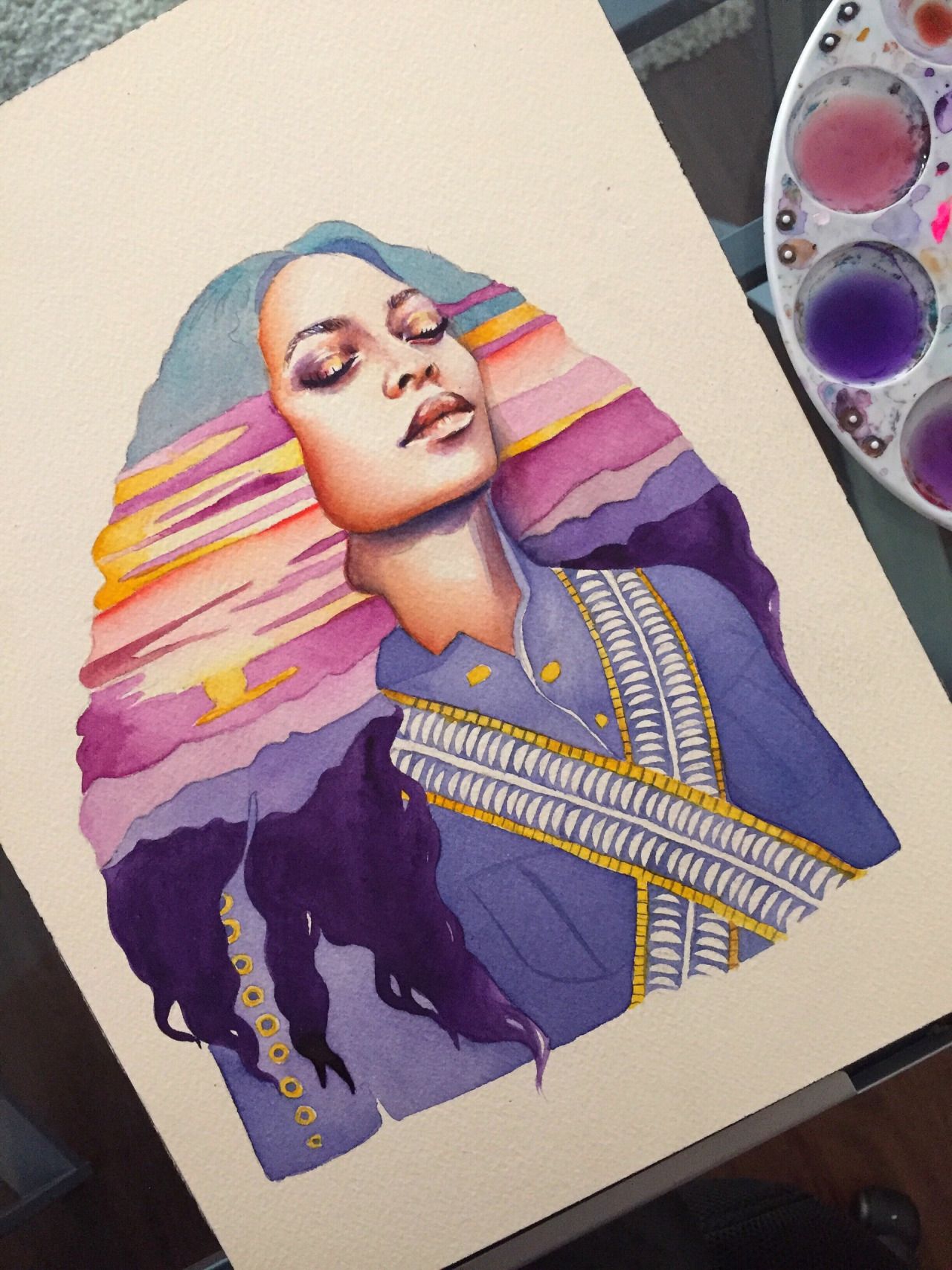 1280x1707 Watercolor Beyonce Badass Pictures Watercolor