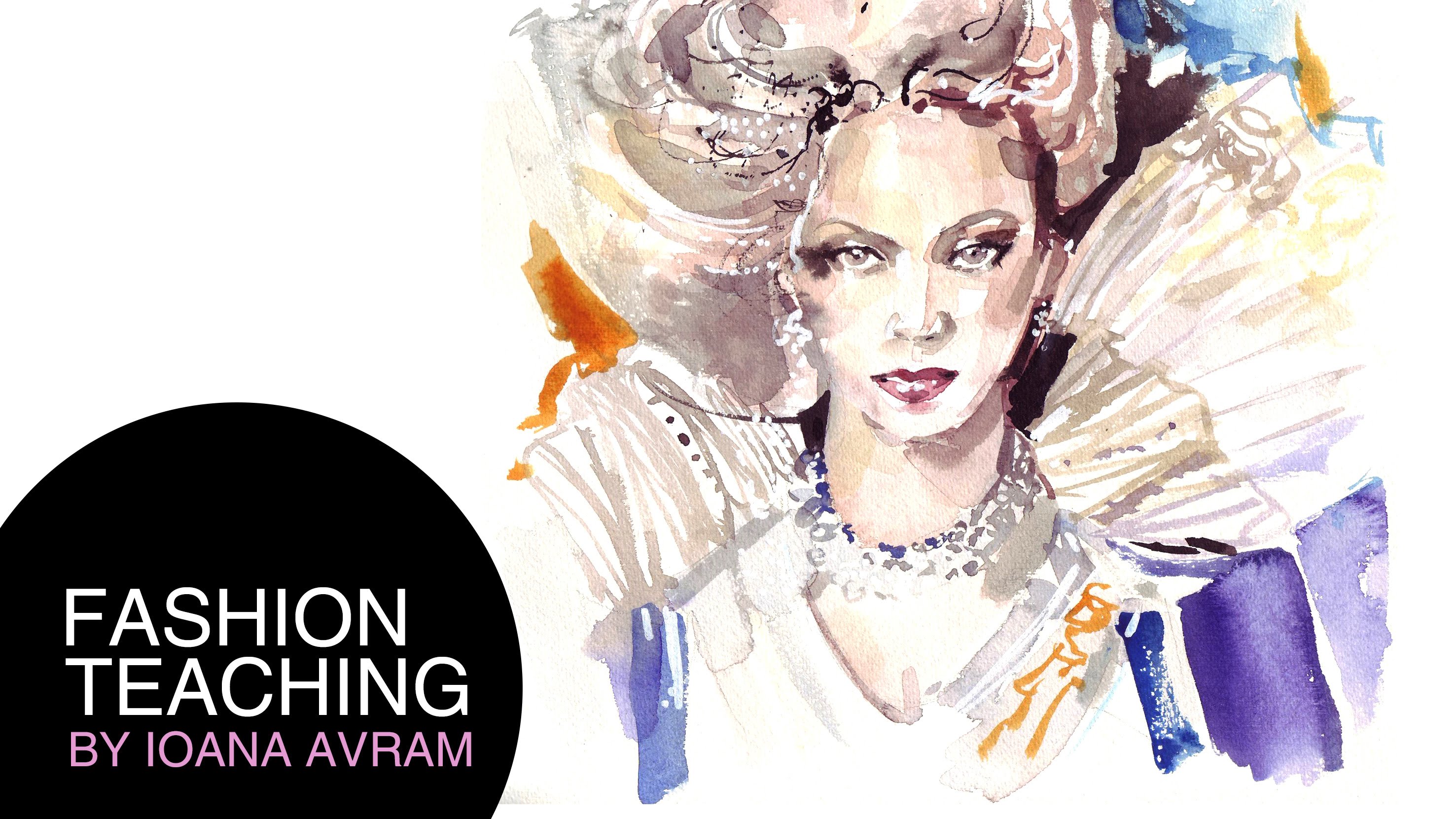 2953x1661 Watercolor Portrait