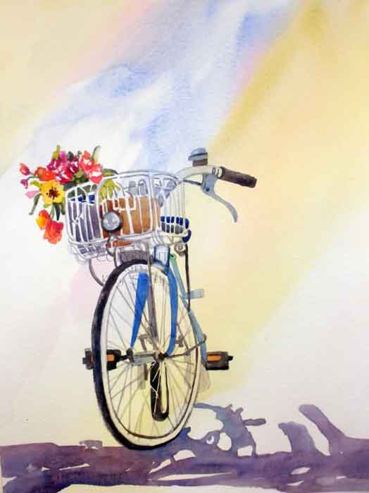 524x700 Kaysmithbrushworks Bike Shadows