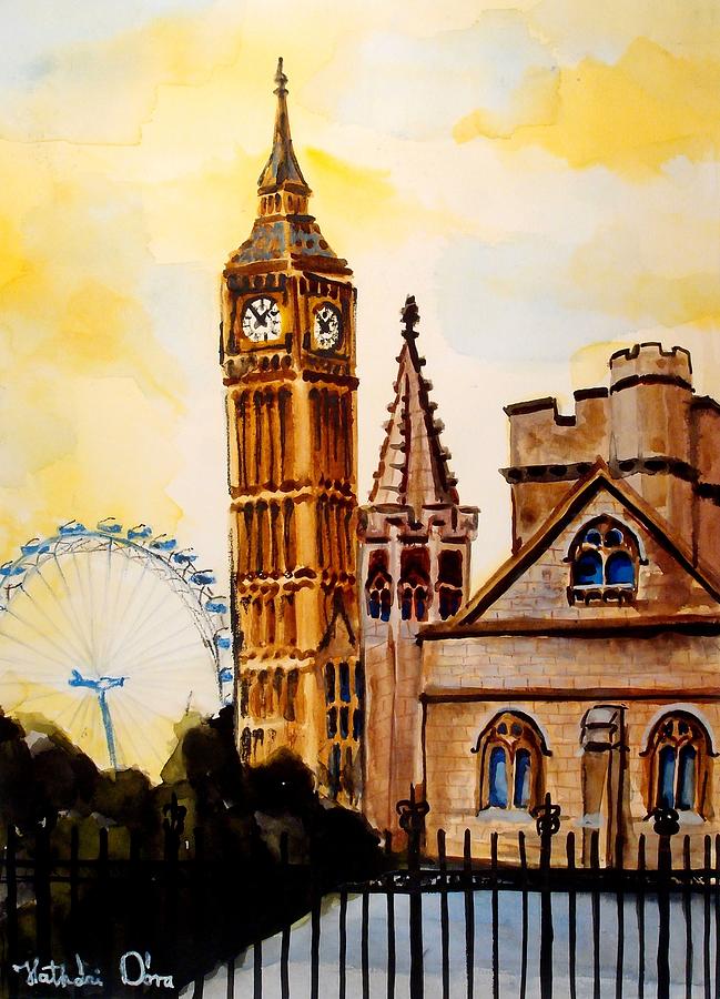 649x900 Big Ben And London Eye