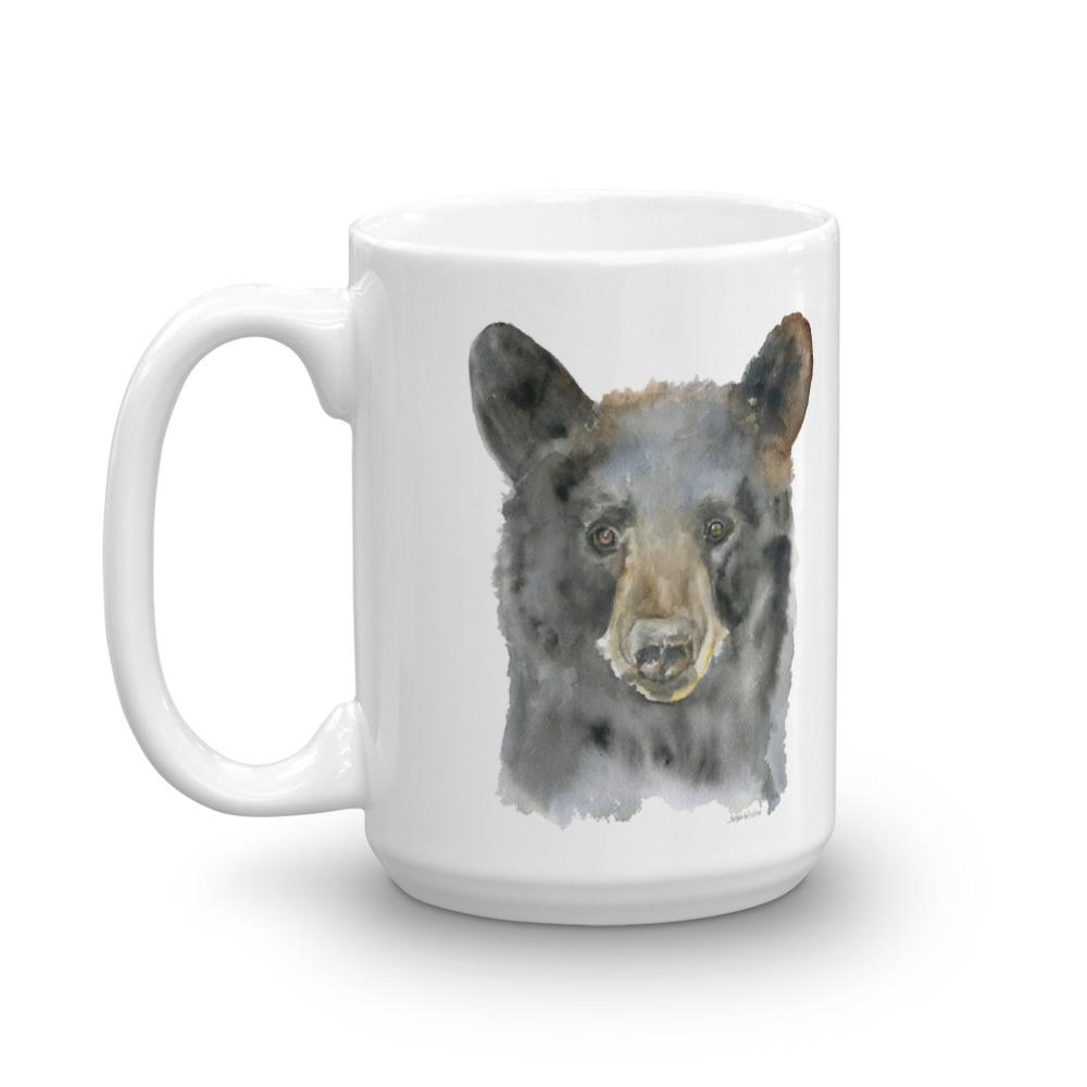 1000x1000 Black Bear Watercolor Mug Susan Windsor