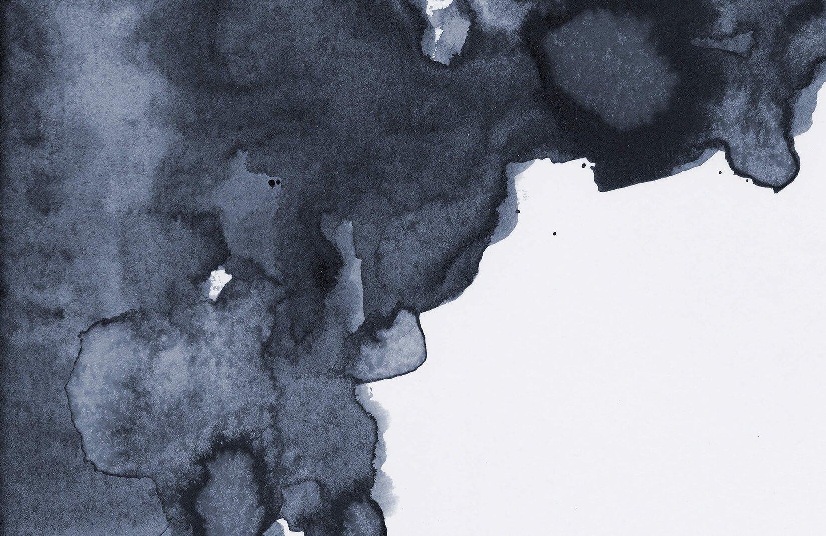 1650x1070 Navy Watercolor Wallpaper Blue Smoke Design Muralswallpaper