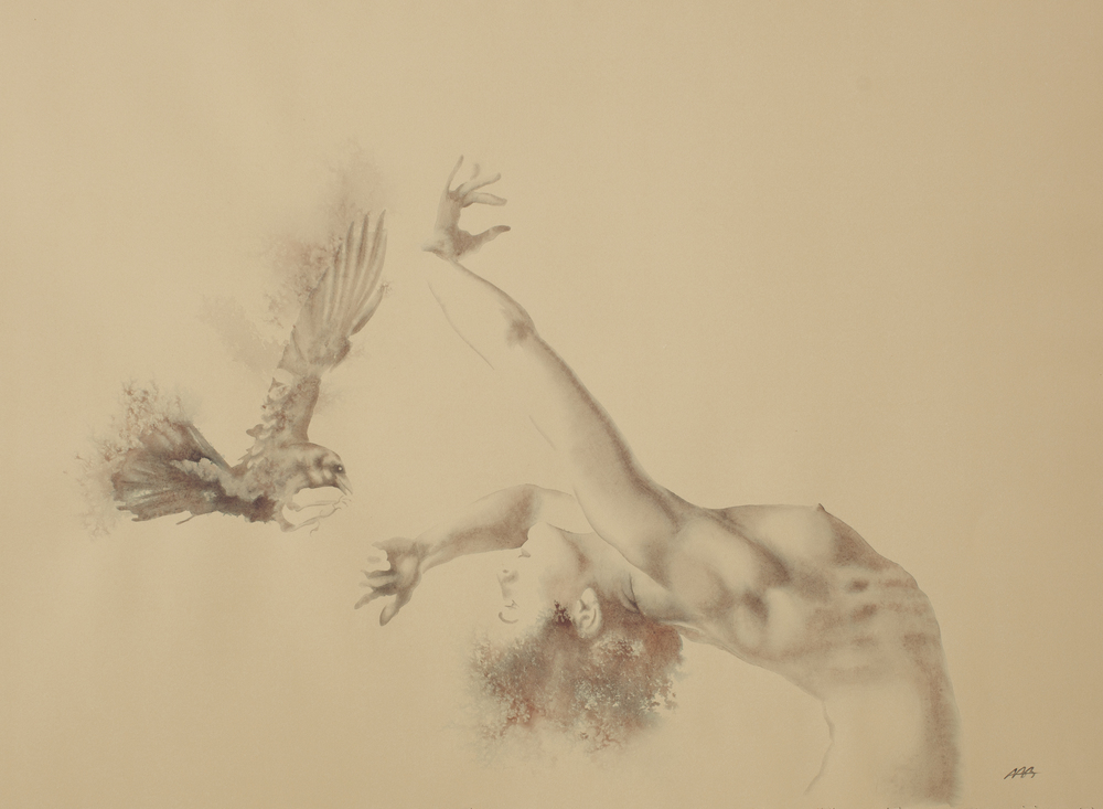 1000x733 Alexandra Becker Black Watercolor Artist