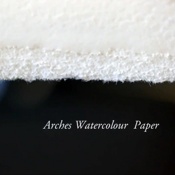 600x600 Arches 100% Rag Watercolor Paper Natural White