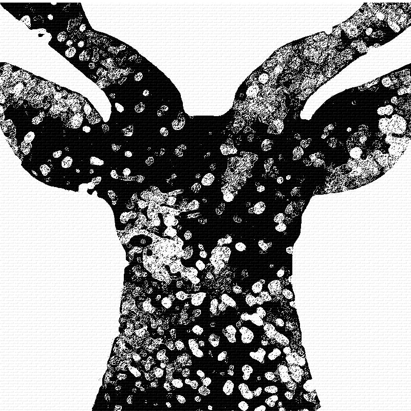 800x800 Buy Zeroc Black White Watercolor Painting Of Deer