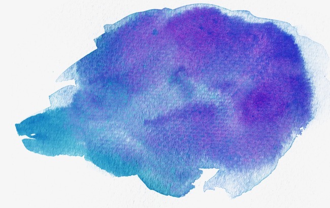 650x410 Blue And Purple Watercolor Effect, Watercolor Clipart, Gradient