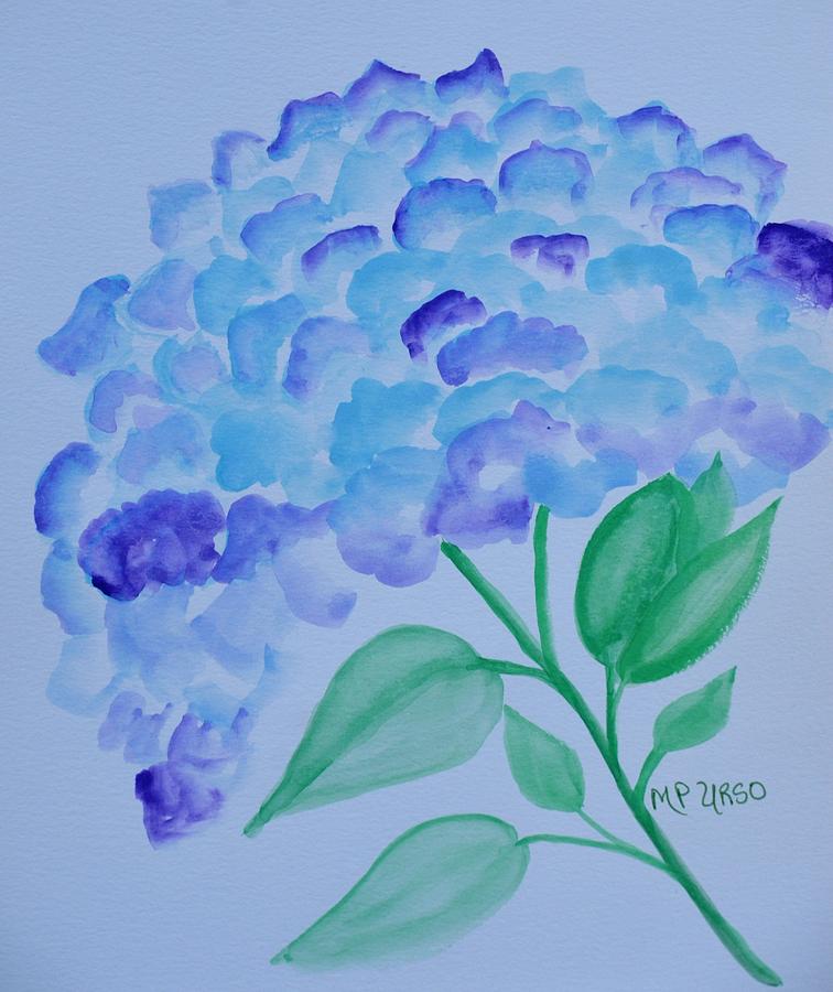756x900 Blue Hydrangea