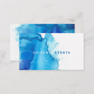 307x307 Watercolor Business Cards Zazzle