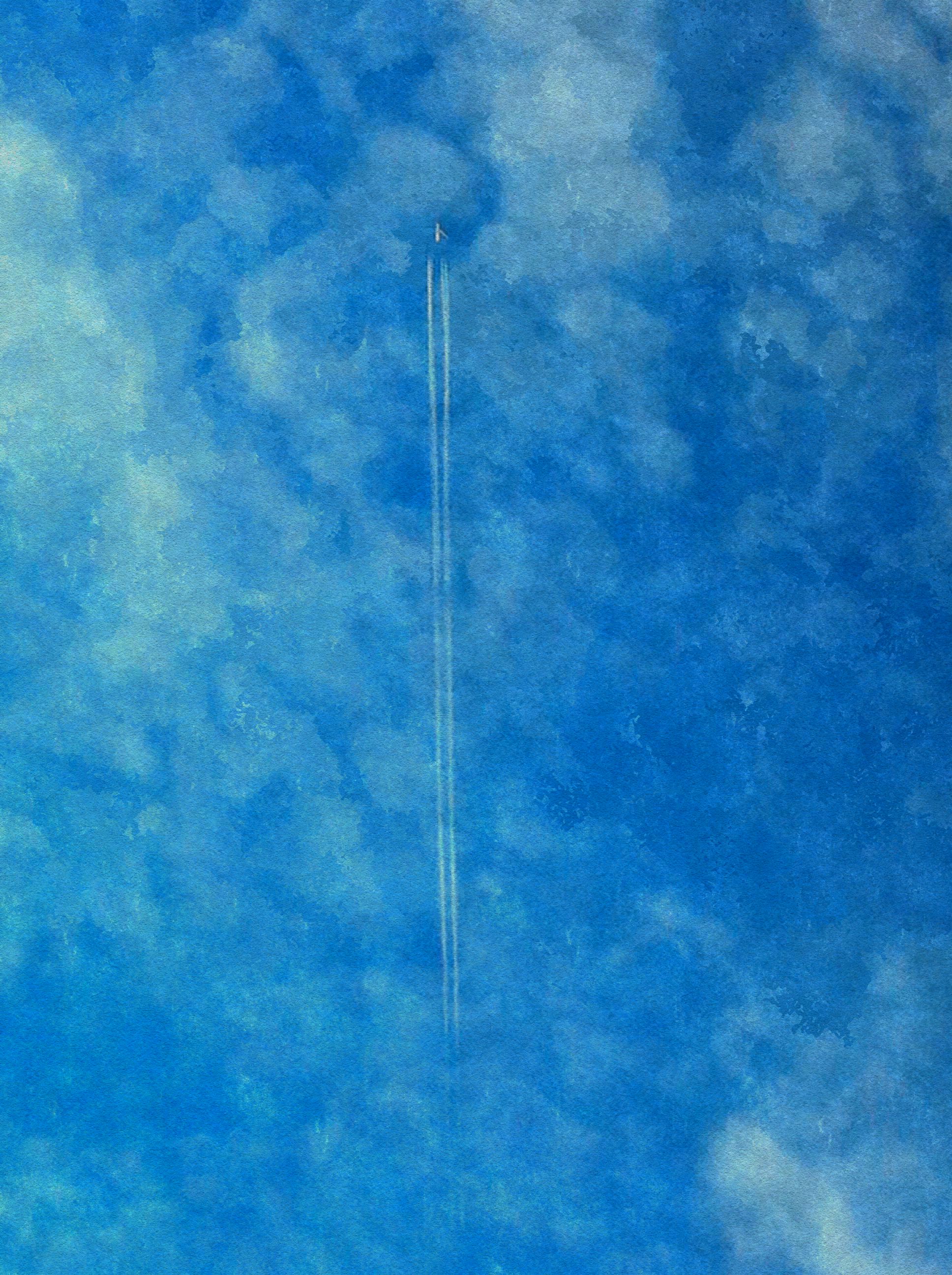 1936x2592 White Amp Blue Jet Trails Sketcher Watercolor 20 100 100 10 None