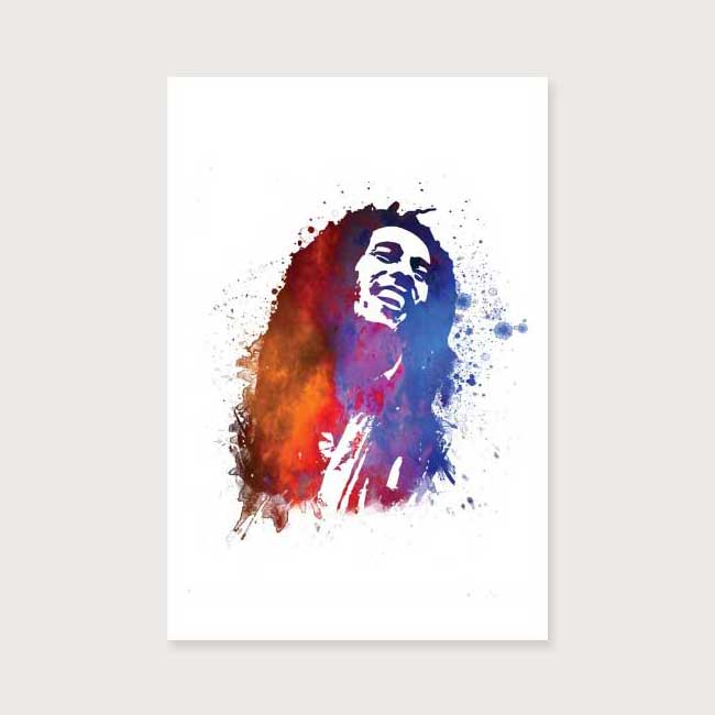 650x650 Buy Bob Marley Watercolor Poster