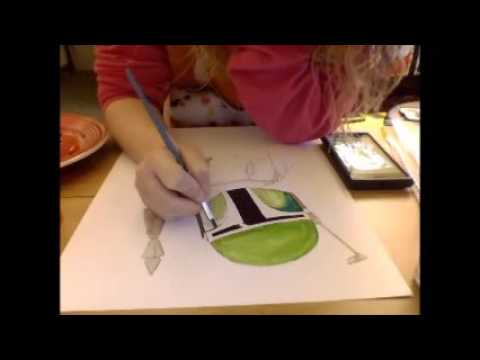 480x360 Boba Fett Watercolor