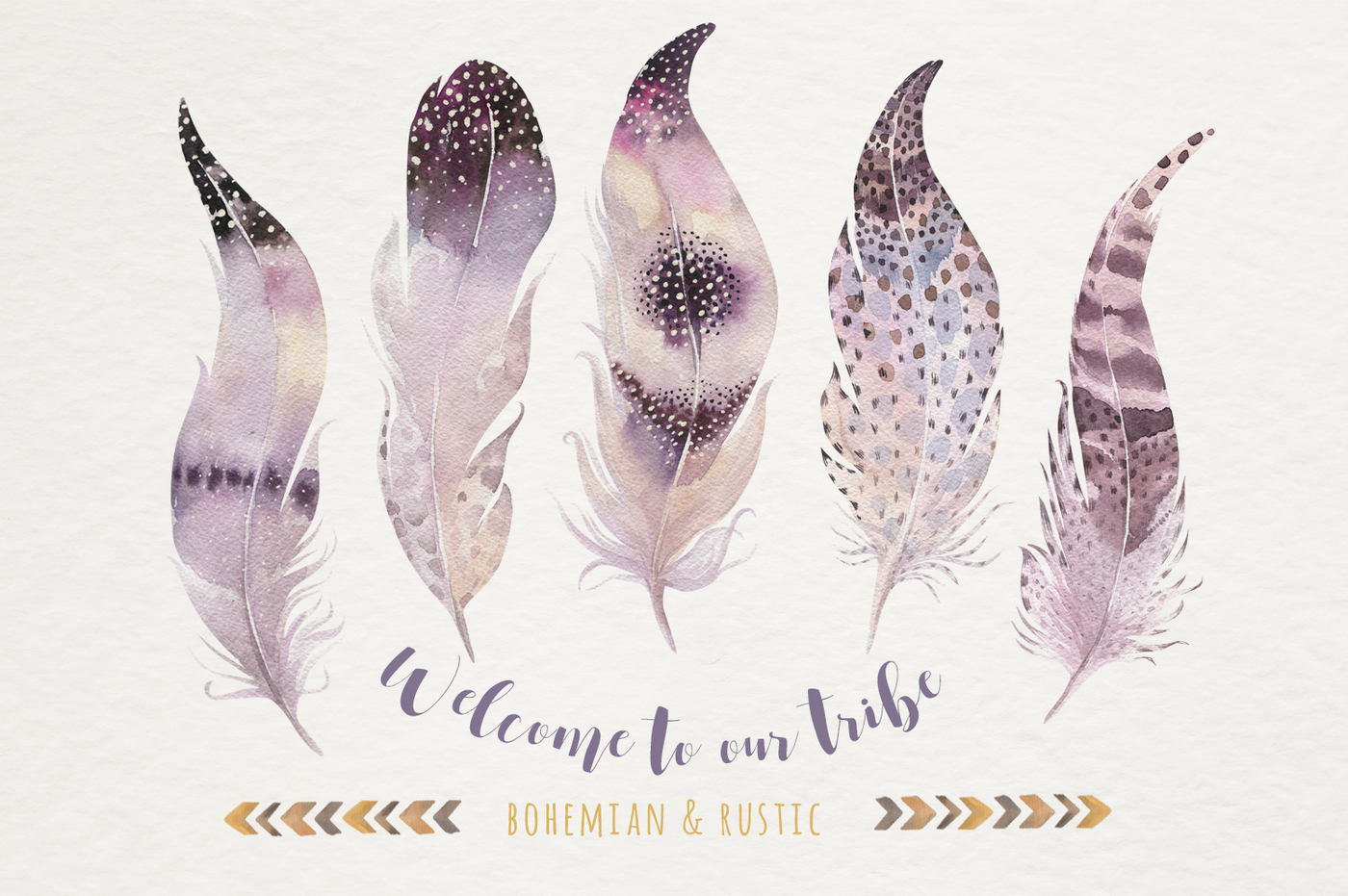 1400x931 Watercolor Dreamcathers Ii. Bohemian Style By Peace Shop