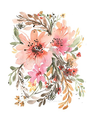 Boho Watercolor Flowers at GetDrawings | Free download