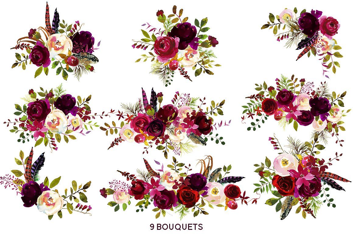 1160x772 Pin By Heidi May De Leon On Watercolor Florals Boho