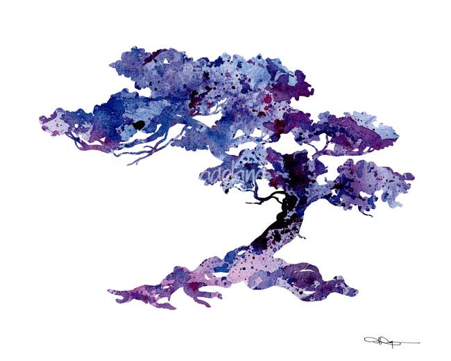 650x520 Stunning Bonsai Tree Painting Artwork For Sale On Fine Art Prints
