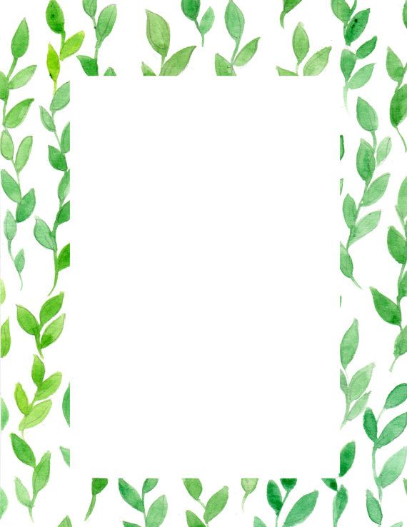 570x738 Downloadable Watercolor Succulents Border In 2018 A