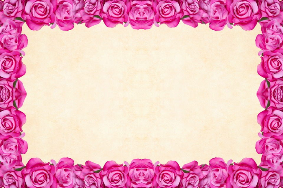 960x638 Free Photo Border Watercolor Floral Flower Background