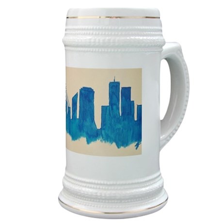 460x460 Boston Skyline Steins